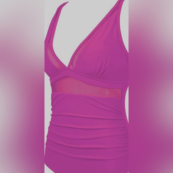 SUUKSESS Slimming Tummy Control
Mesh High Waisted Monokini - Picture 4 of 8